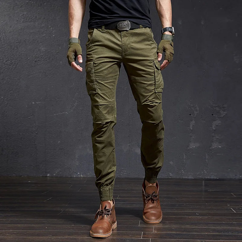 Casual Cargo Pants Male