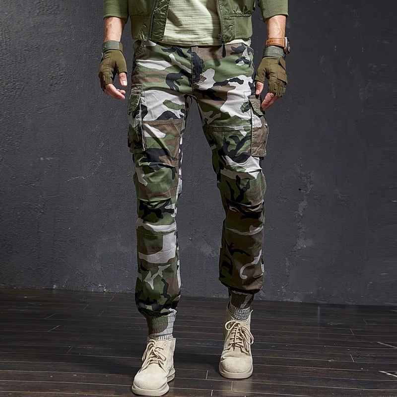 Casual Cargo Pants Male