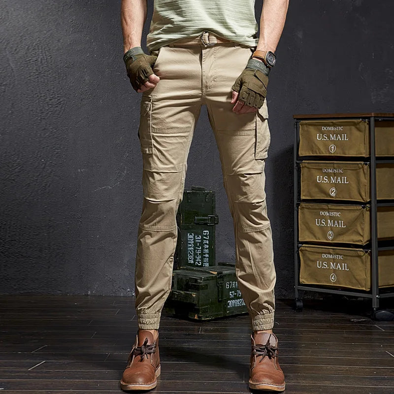 Casual Cargo Pants Male