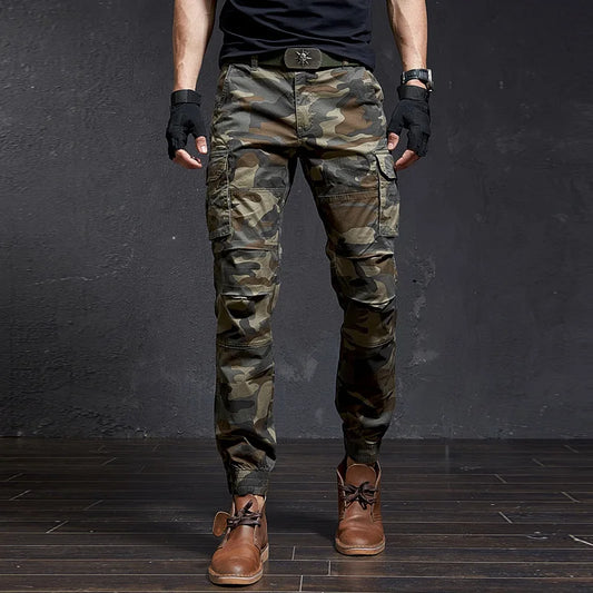 Casual Cargo Pants Male