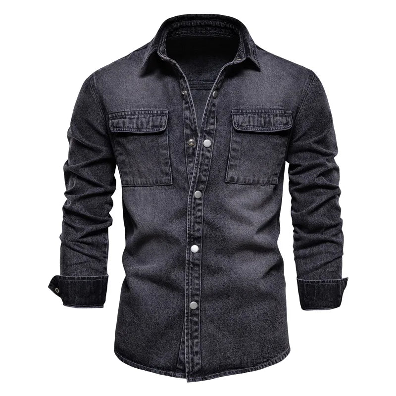 Denim Shirts Men