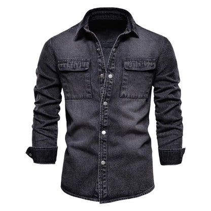 Denim Shirts Men