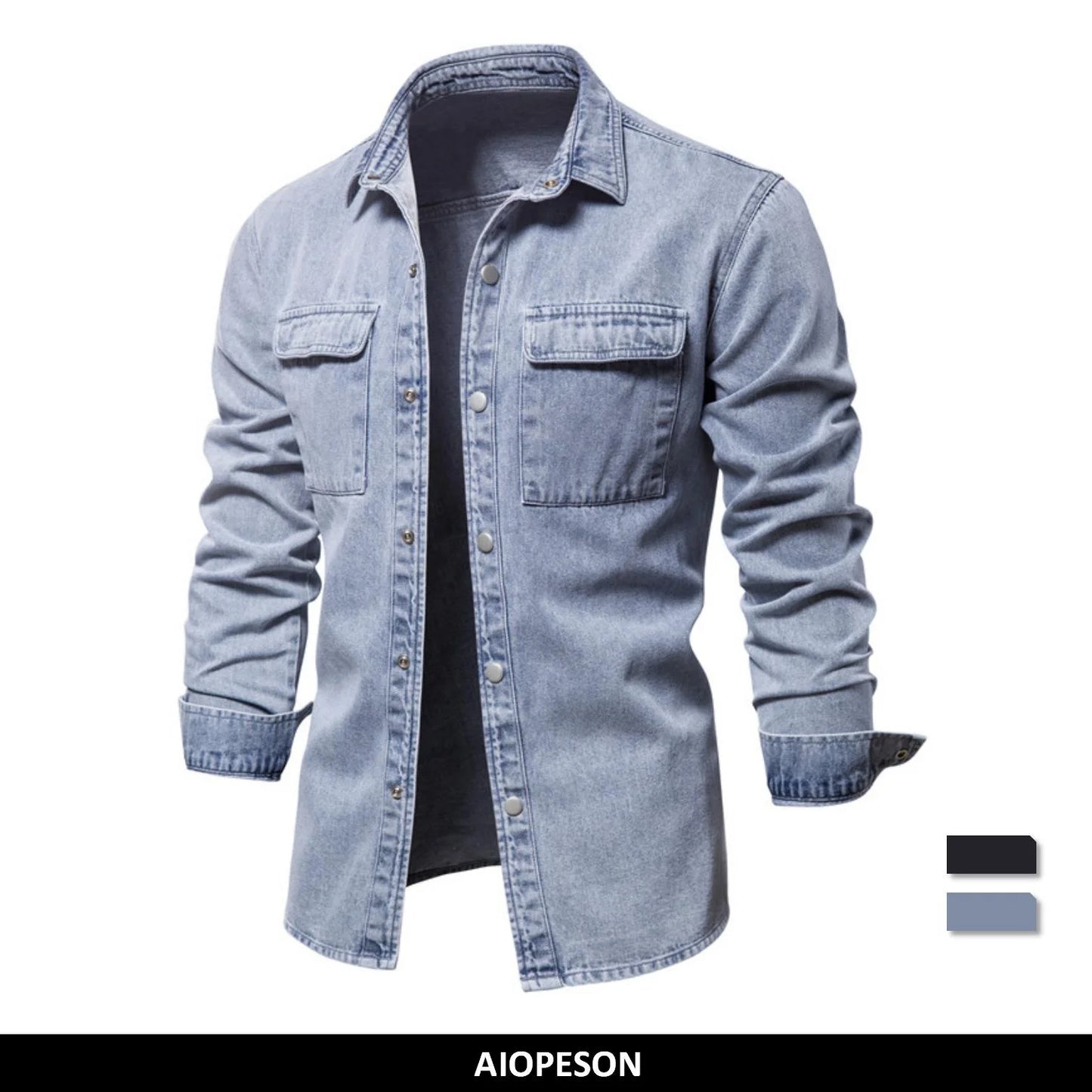 Denim Shirts Men