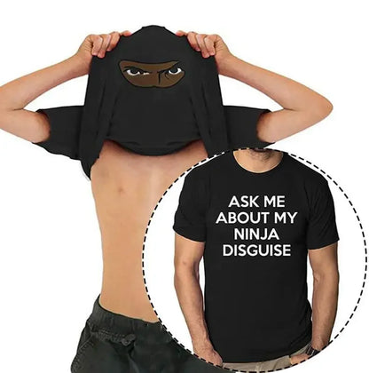 Ninja Disguise Flip T Shirt