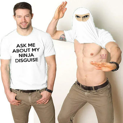 Ninja Disguise Flip T Shirt