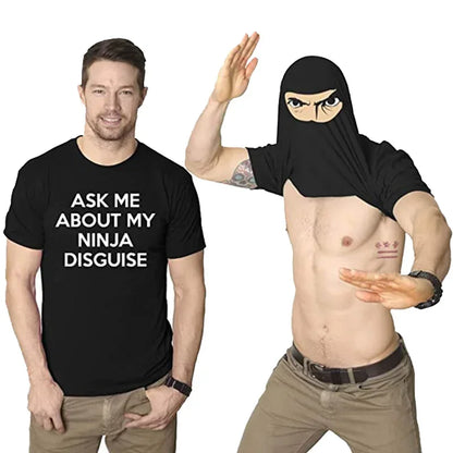 Ninja Disguise Flip T Shirt