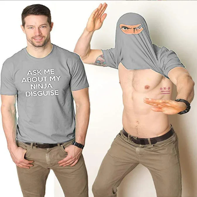 Ninja Disguise Flip T Shirt