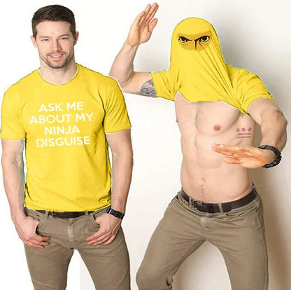 Ninja Disguise Flip T Shirt