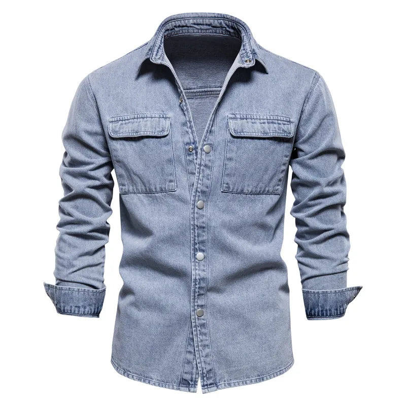 Denim Shirts Men